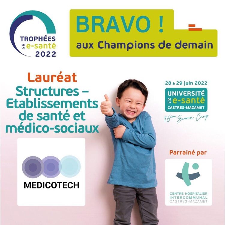 MEDICOTECH lauréat e-santé